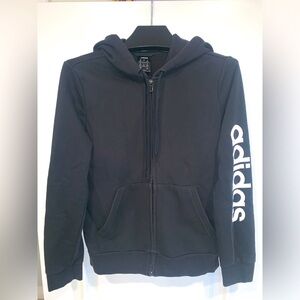 Adidas zip up jacket; activewear